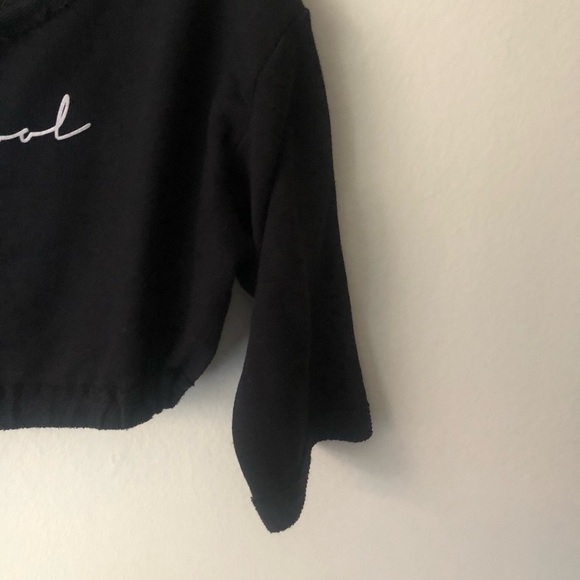 Free People FP Movement Gym Cropped Stay Cool Sweatshirt in Black L - Picture 4 of 8